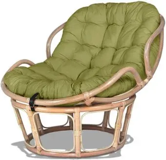 Мир Ротанга Papasan mini 23/03 (белый/фисташка)