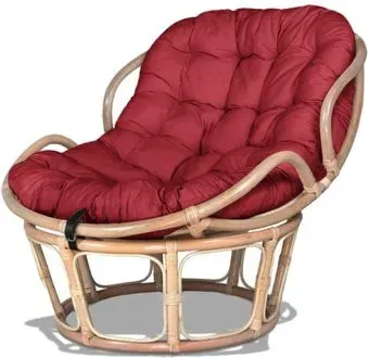 Мир Ротанга Papasan mini 23/03 (белый/красный)