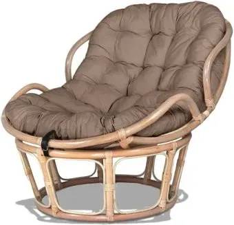 Мир Ротанга Papasan mini 23/03 (белый/коричневый)