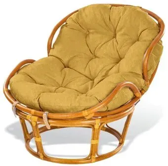 Мир Ротанга Papasan mini 23/03 (коньяк/мед)