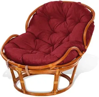Мир Ротанга Papasan mini 23/03 (миндаль/красный)