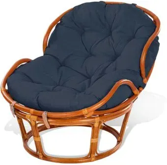 Мир Ротанга Papasan mini 23/03 (миндаль/синий)