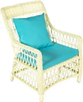 Aiko Rattan Legend (слоновая кость с синей подушкой)