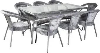 Aiko Rattan Deco 8 (серый)