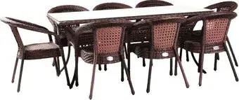 Aiko Rattan Deco 8 (шоколад)