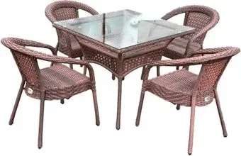 Aiko Rattan Deco 4 (шоколад)