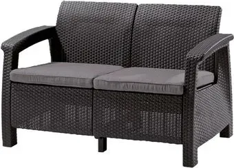 Keter Corfu Love Seat (графит)
