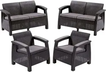 Keter Corfu Rest Set 241725 (графит)