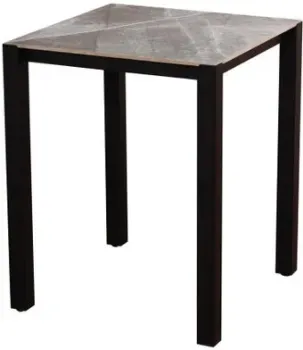 Millwood Сеул керамогранит 60x60x75 (бетон канон/металл черный)