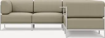 Divan Нолан-W 2 Textile Beige 216244 (бежевый)