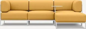 Divan Нолан-W 1 Textile Yellow 216253 (желтый)
