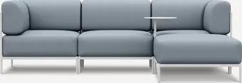Divan Нолан-W 1 Textile Dusty Blue 216246 (синий)