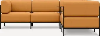 Divan Нолан-B 2 Textile Orange 216238 (оранжевый)