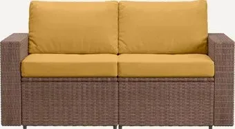 Divan Брайт-B 1 Textile Yellow 211357 (желтый)