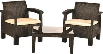 Irak Plastik California Balcon Set HK950 (коричневый)
