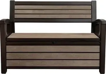 Keter Hudson Brushed Bench (коричневый)