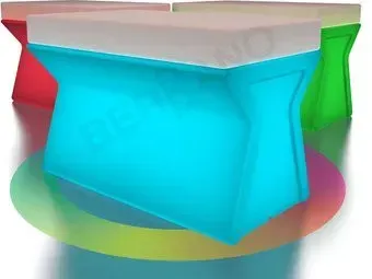 Berkano X-seat Line 230_018_03_105 (белый/кофейный, RGB)
