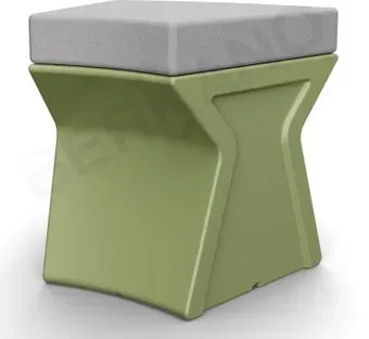 Berkano X-seat Arc S 230_024_23 (темно-зеленый/серый)