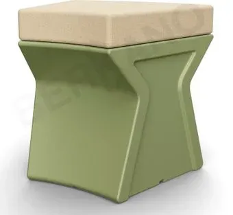Berkano X-seat Arc S 230_024_23 (темно-зеленый/бежевый)