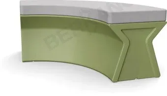 Berkano X-seat Arc 230_019_23 (темно-зеленый/серый)