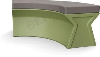 Berkano X-seat Arc 230_019_23 (темно-зеленый/графитовый)