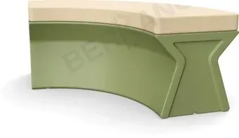 Berkano X-seat Arc 230_019_23 (темно-зеленый/бежевый)