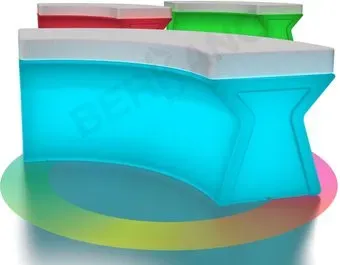 Berkano X-seat Arc 230_019_03_108 (белый/серый, RGB E27 Умный дом)