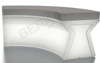 Berkano X-seat Arc 230_019_03_106 (белый/графитовый)