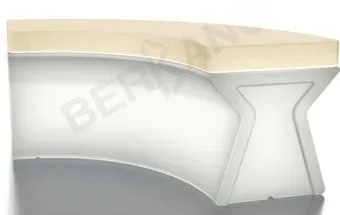 Berkano X-seat Arc 230_019_03_106 (белый/бежевый)