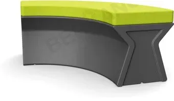 Berkano X-seat Arc 230_019_00 (черный/зеленый)