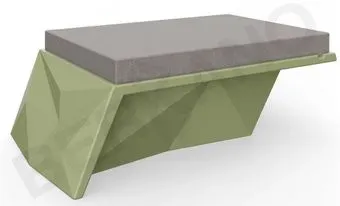 Berkano Quaro с подушками 230_042_23 (темно-зеленый/графитовый)