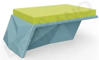 Berkano Quaro с подушками 230_042_20 (бирюзовый/зеленый)