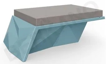 Berkano Quaro с подушками 230_042_20 (бирюзовый/графитовый)