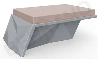 Berkano Quaro с подушками 230_042_14 (графитовый/кофейный)