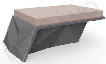 Berkano Quaro с подушками 230_042_00 (черный/кофейный)