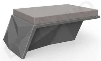 Berkano Quaro с подушками 230_042_00 (черный/графитовый)