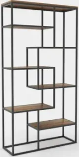 Hype Mebel Зиг-Заг-2 100x170 (черный/дуб галифакс олово)