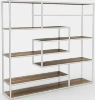 Hype Mebel Зиг-Заг 170x150 (белый/дуб галифакс олово)