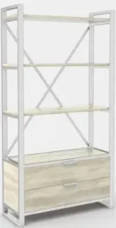 Hype Mebel Стандарт Люкс 80x200 (белый/древесина белая)