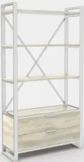 Hype Mebel Стандарт Люкс 80x170 (белый/древесина белая)