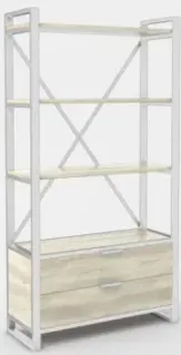 Hype Mebel Стандарт Люкс 50x200 (белый/древесина белая)