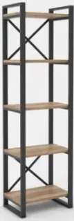 Hype Mebel Стандарт 80x170 (черный/дуб галифакс натуральный)