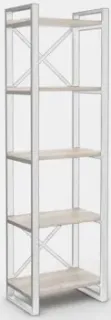 Hype Mebel Стандарт 50x170 (белый/древесина белая)