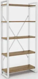 Hype Mebel Стандарт-2 80x200 (белый/дуб галифакс олово)