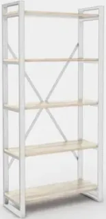 Hype Mebel Стандарт-2 80x200 (белый/древесина белая)
