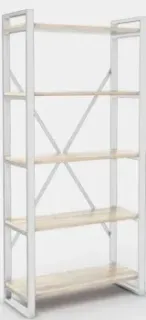 Hype Mebel Стандарт-2 80x170 (белый/древесина белая)