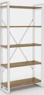 Hype Mebel Стандарт-2 50x200 (белый/дуб галифакс олово)
