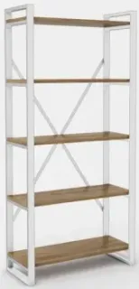 Hype Mebel Стандарт-2 50x170 (белый/дуб галифакс олово)