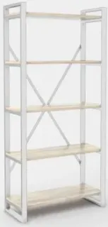 Hype Mebel Стандарт-2 50x170 (белый/древесина белая)