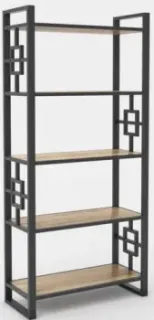 Hype Mebel Квадро 80x200 (черный/древесина белая)